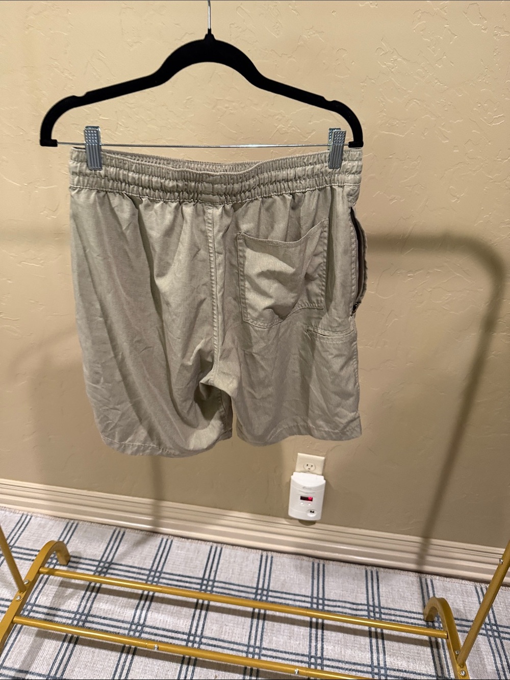 George Light Gray Athletic Drawstring Shorts - Picture 3 of 3